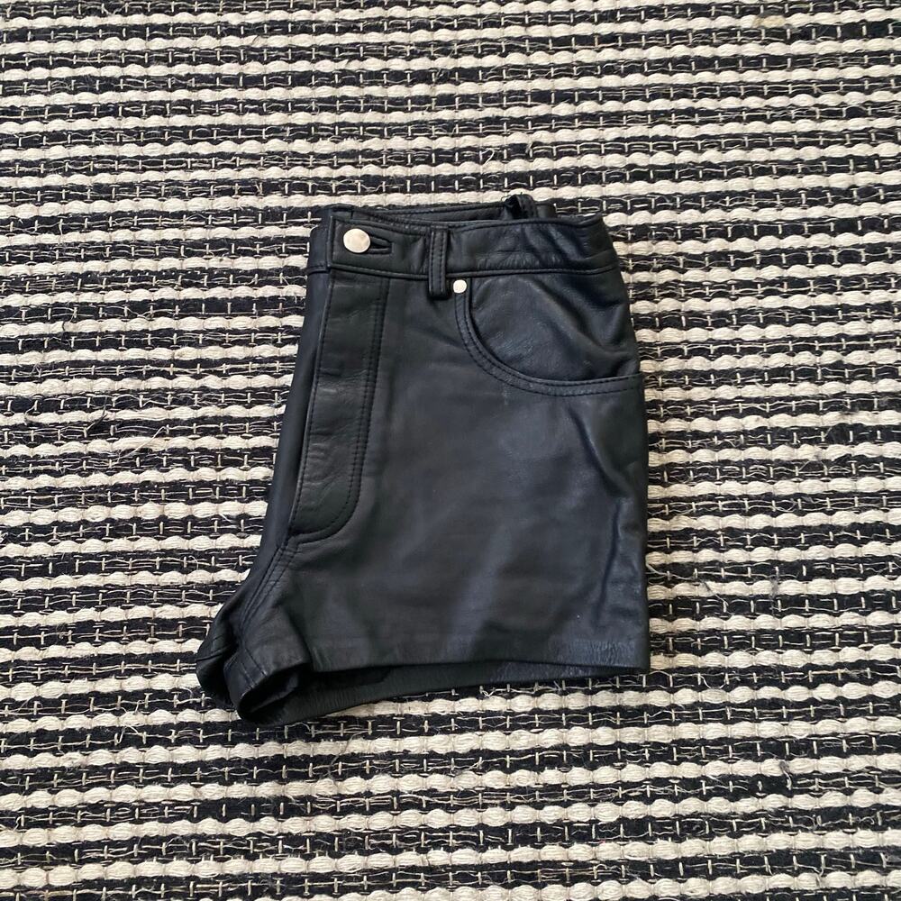 🌿Northbound Leather Men's At Waist Short Inseam Jean Shorts Button Fly 30